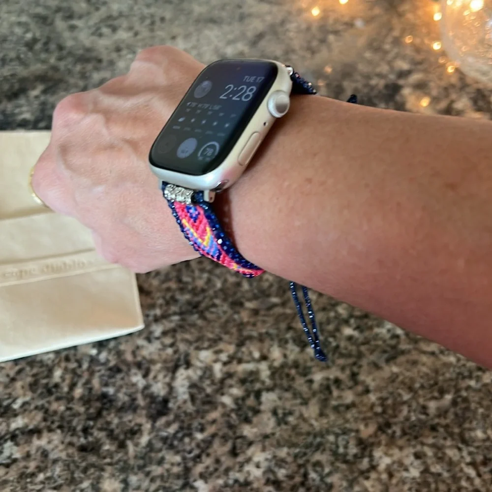 Apple Watch Free People Friendship Bracelet Strap